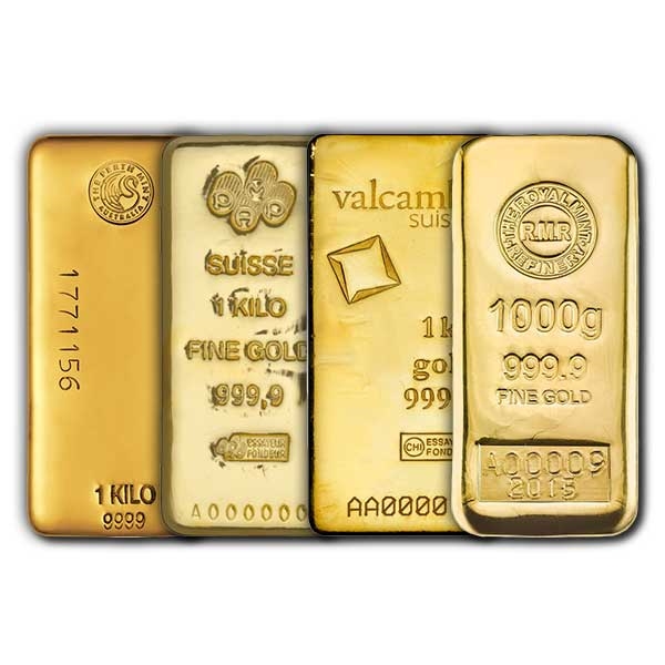 1 Kilo Gold Bar For Sale (Varied Condition, Any Mint)