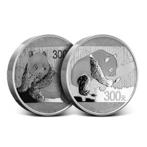1 Kilo Proof Chinese Silver Panda Coin (Random Year, Box + CoA)