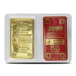 1 Tael Gold Bar For Sale (Varied Condition, Any Mint)