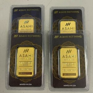 1 oz Asahi Gold Bar For Sale (New w/ Assay)