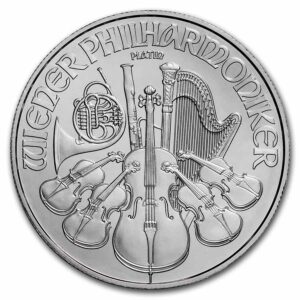 1 oz Austrian Platinum Philharmonic Coin (Random Year)