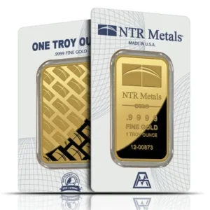 1 oz NTR Gold Bar For Sale (New)