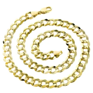 10K Gold Solid Cuban Link Chain For Sale | Authentic Quality
