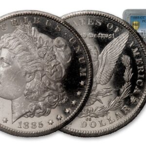1885-CC Morgan Silver Dollar Coin PCGS MS64