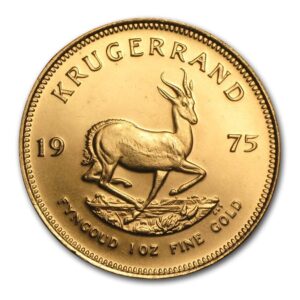 1975 1 oz South African Gold Krugerrand Coin