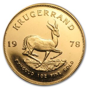 1978 1 oz South African Gold Krugerrand Coin