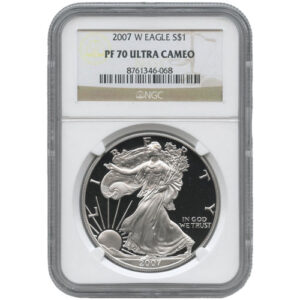 1994-P 1 oz Proof American Silver Eagle Coin NGC PF70 UCAM