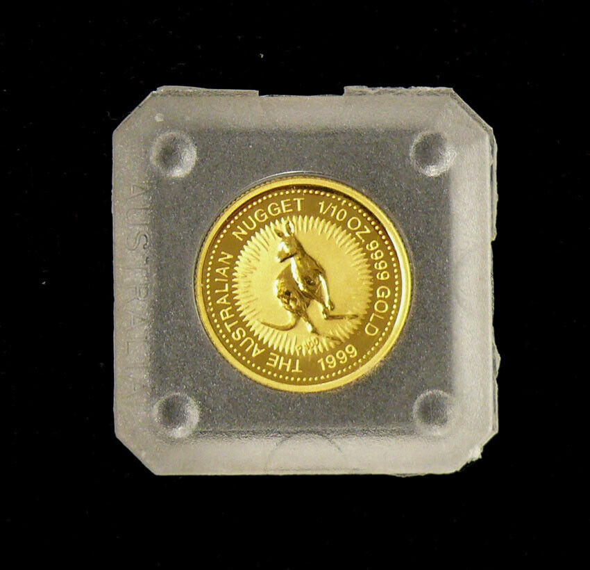 1999 10 oz Australian Gold Kangaroo Coin