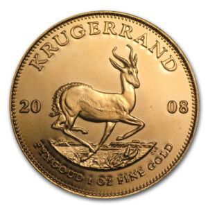 2008 1 oz South African Gold Krugerrand Coin