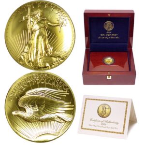 2009 Ultra High Relief Gold Double Eagle Coin (Box + CoA)