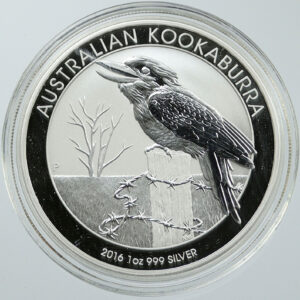 2016 1 Kilo Proof Australian Silver Kookaburra Coin