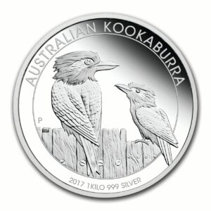 2017 1 Kilo Proof Australian Silver Kookaburra Coin