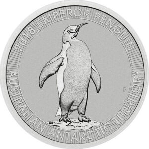2018 1/3 oz Perth Emperor Penguin Platinum Coin (BU)