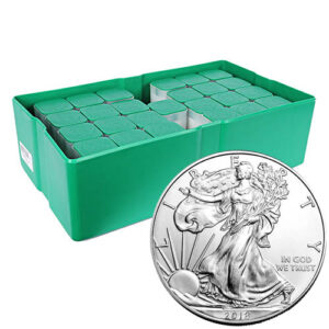 2018 American Silver Eagle Monster Box (500 Coins, BU)