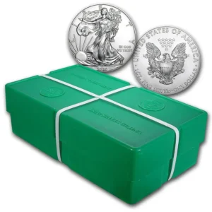 2020 1 oz American Silver Eagle Monster Box (500 Coins, BU)