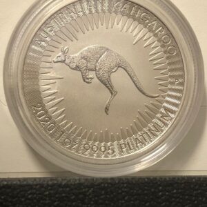 2020 1 oz Australian Platinum Kangaroo Coin (BU)