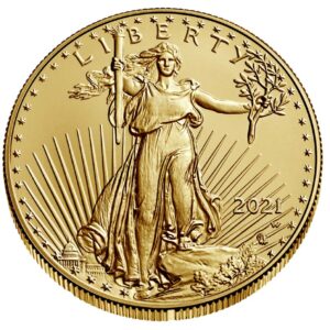2021 1 oz American Gold Eagle Coin (Type 1)