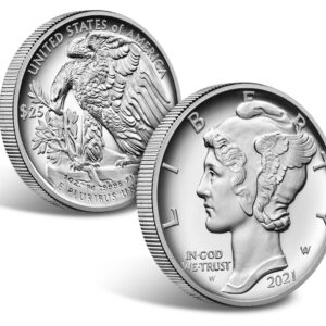 2021 1 oz American Palladium Eagle Coin (BU)