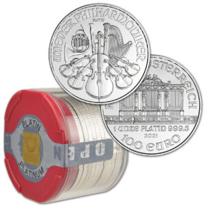 2021 1 oz Austrian Platinum Philharmonic Coin (BU)