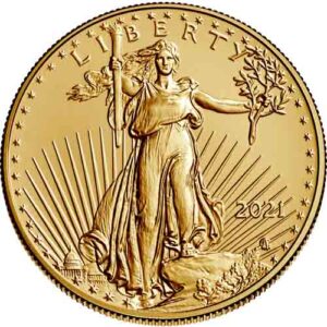 2021 1/2 oz American Gold Eagle Coin (Type 2)