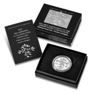 2021-W 1 oz Proof American Platinum Eagle Coin (Box + CoA)