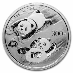 2022 1 Kilo Proof Chinese Silver Panda Coin