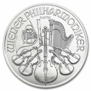 2022 1 oz Austrian Platinum Philharmonic Coin (BU)