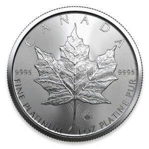 2022 1 oz Canadian Platinum Maple Leaf Coin (BU)