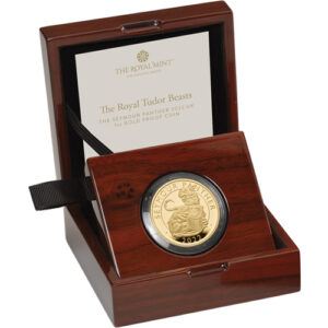 2022 1 oz Proof British Gold Tudor Beasts Seymour Panther Coin (Box + CoA)