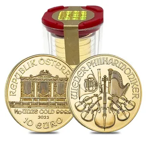 2022 1/10 oz Austrian Gold Philharmonic Coin (BU)