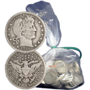 90% Silver Washington Quarters For Sale ($500 FV, Circulated)