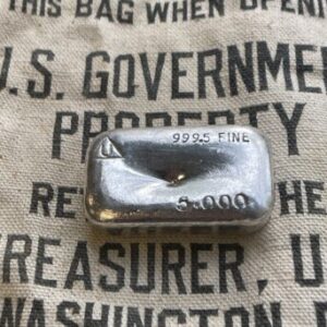 977.9 oz Asarco Silver Bar For Sale