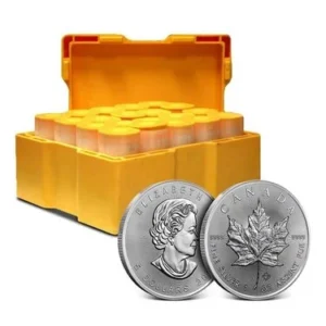Any Year Canadian Silver Maple Leaf 500 Coin Monster Box