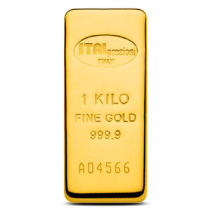 Buy 1 Kilo Italpreziosi Cast Gold Bar (New)