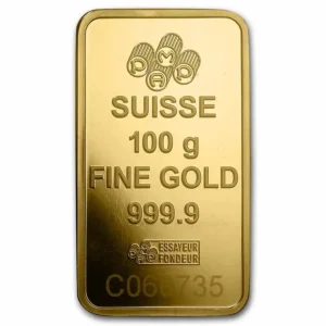 Buy 100 Gram PAMP Suisse Fortuna Gold Bar (New w/ Assay)