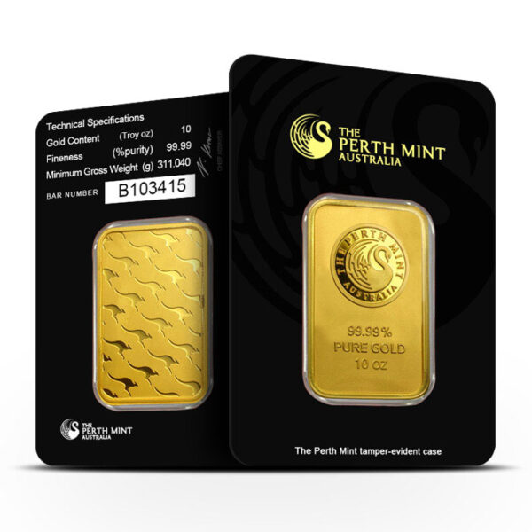 Buy 100 Gram Perth Mint Gold Bar (New w/ Assay)