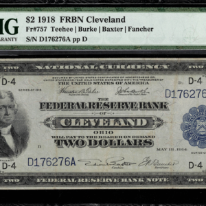 Buy 1918 $2 Federal Reserve Note (Very Fine)