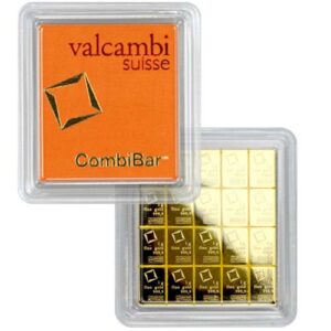 Buy 20 Gram Valcambi Gold CombiBar (20x1g w/ Assay)