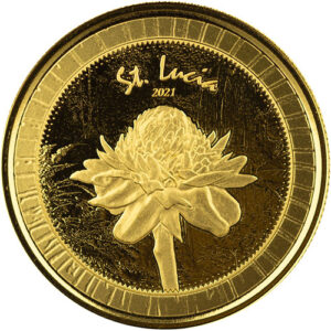Buy 2021 1 oz EC8 Gold St. Lucia Coin (BU)
