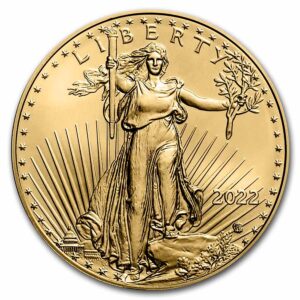 Buy 2022 1/2 oz American Gold Eagle Coin (BU)