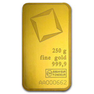 Buy 250 Gram Valcambi Pressed Gold Bar (New w/ Assay)