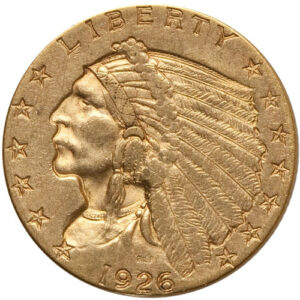 Buy Pre-33 $2.50 Indian Gold Quarter Eagle Coin (AU)
