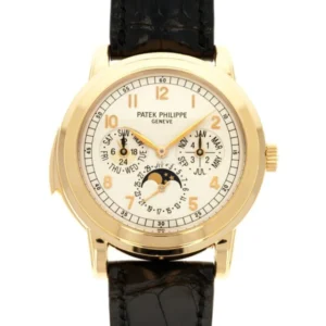 Patek Philippe Minute Repeater Perpetual Calendar Rose Gold Perpetual Minute Repeater Watch Ref. 5074 Double Sealed