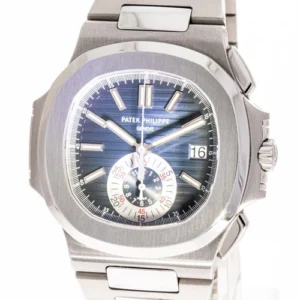 Patek Philippe Nautilus 40 mm 5980 1A Steel Blue Dial Full Set 100 NEW