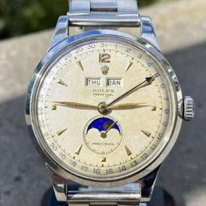 Rolex 8171 Padellone MoonPhase stainless steel from 1949/1951
