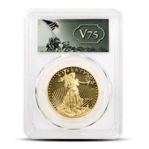 2020-W 1 oz V75 Privy Proof American Gold Eagle Coin PCGS PR69 DCAM FS