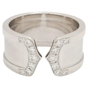 Cartier C de Cartier White Gold Diamond Ring