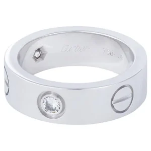 Cartier Love White Gold Diamond Ring