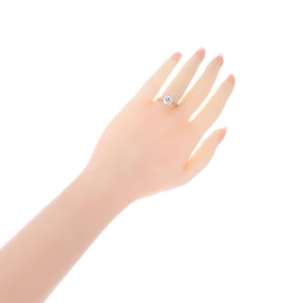 EGL Certified 1.85 Diamond Platinum Engagement Ring