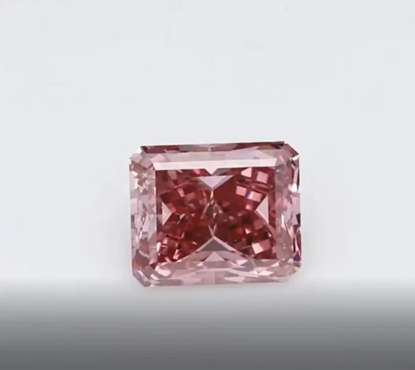Fancy Vivid Pink Radiant Diamond GIA Certified